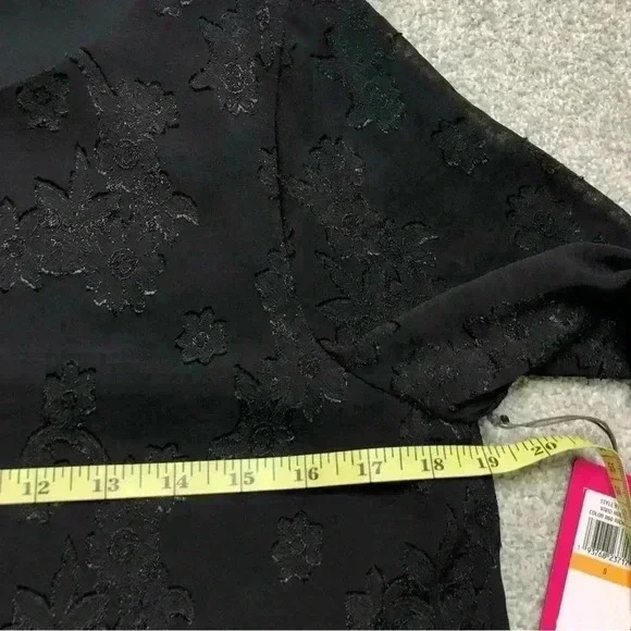 NEW Vince Camuto Blouse Black - Picture 4 of 9